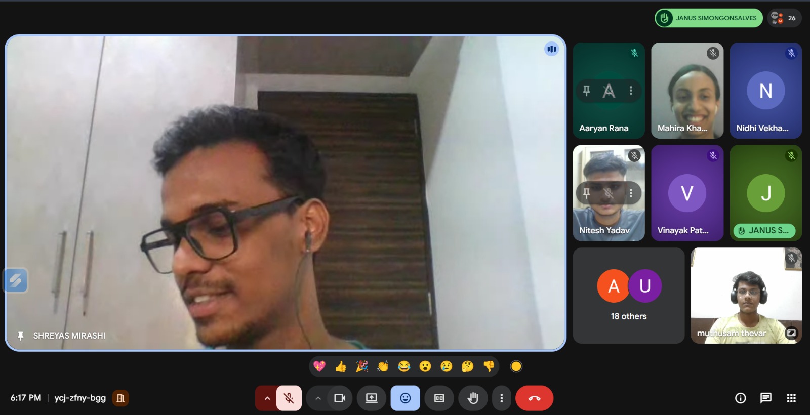 Hackathon Planning board screenshot